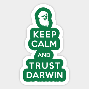 Trust Darwin Sticker